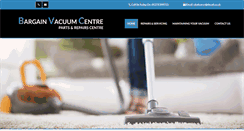 Desktop Screenshot of bargainvacuumcleaner.com